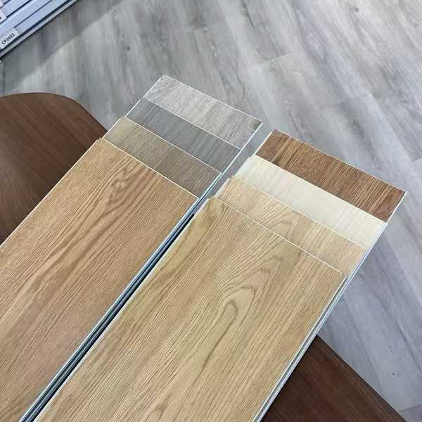 SPC flooring finished product display
