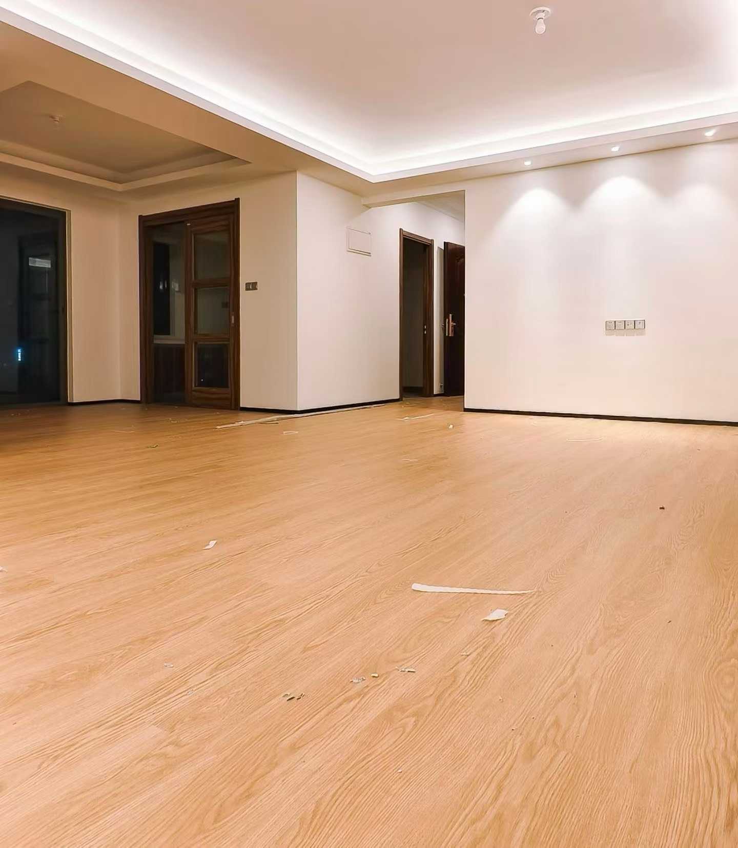 SPC flooring installation result