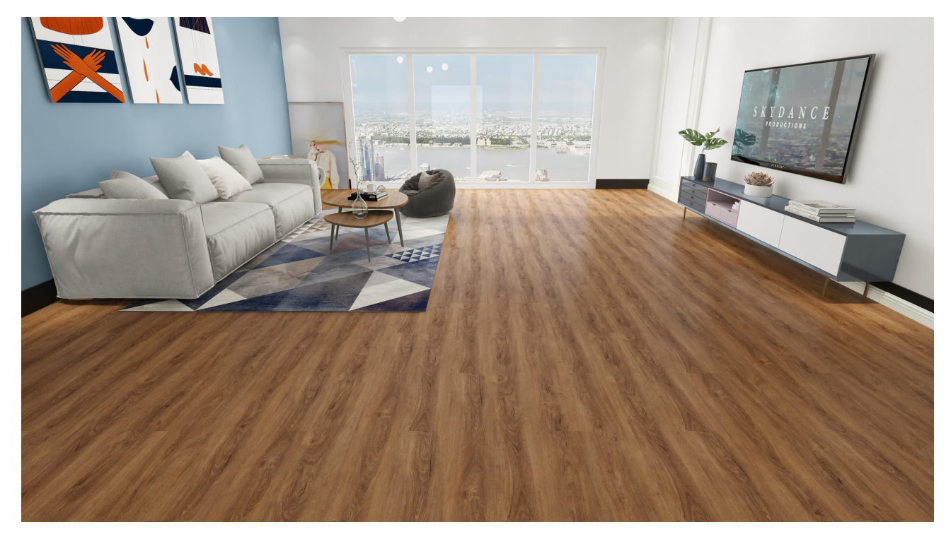 SPC flooring showroom color series 05 for custom supply
