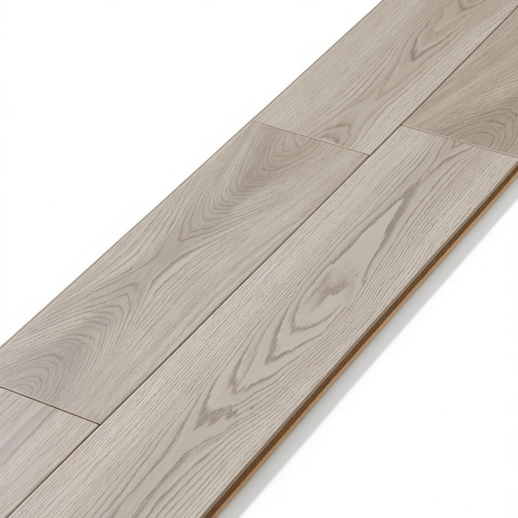 Waterproof rigid core SPC vinyl flooring close up